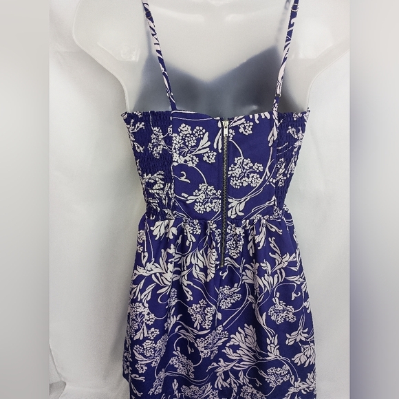 2/$30 GAP Summer Blue and White Floral Mini Sundress (#468) - Picture 8 of 12